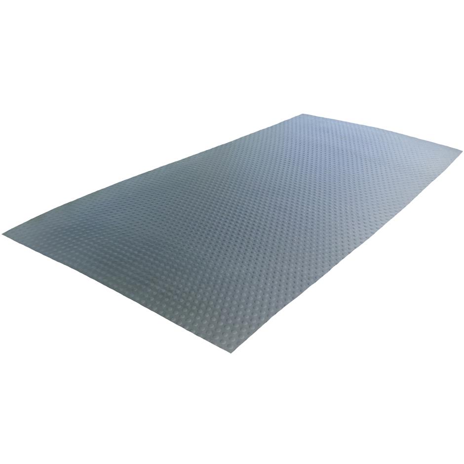 ErgoComfort 1600x900x23 mm smågrise-hulemåtte, udført i EVA, hårdhed 70-75 shore C, sort