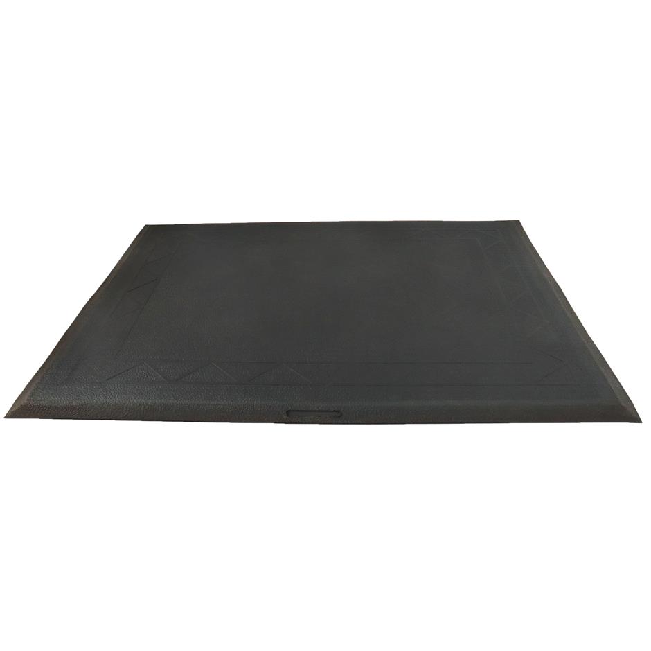 Kontormåtte m. skrå kanter, 700x910 mm