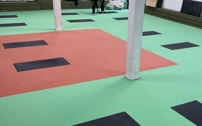 AK Thor Vægtløftning – Specialbygget træningsgulv