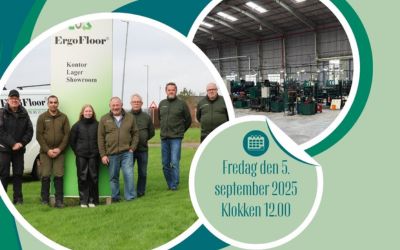 ErgoFloor markerer 25 år med vækst, eksport og grøn omstilling