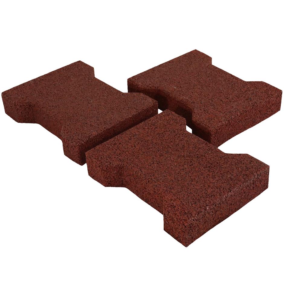 ErgoPave H-Link Equine 200x160x43 mm (36 pr m2) rød.