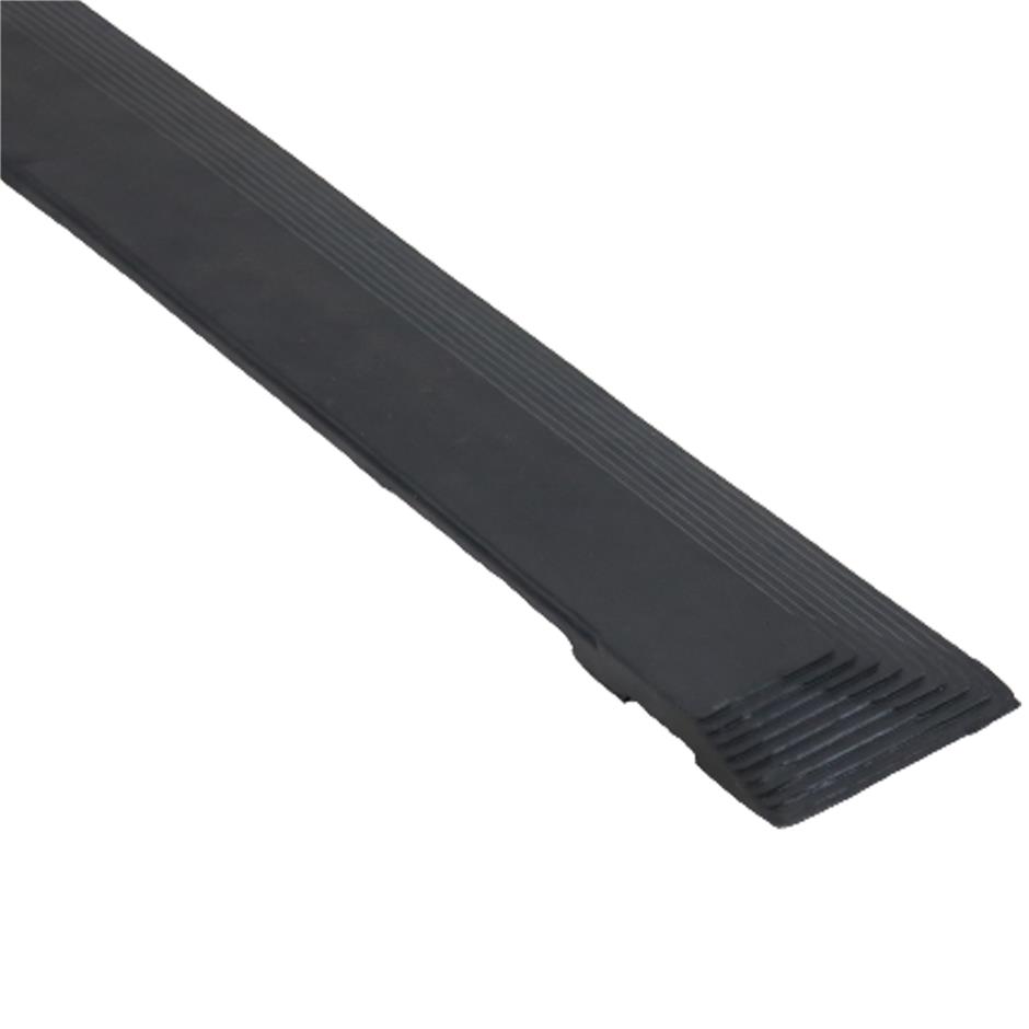 Skrå kantliste for Interlock Ringgummimåtte, NR/SBR-gummi, Female Højre