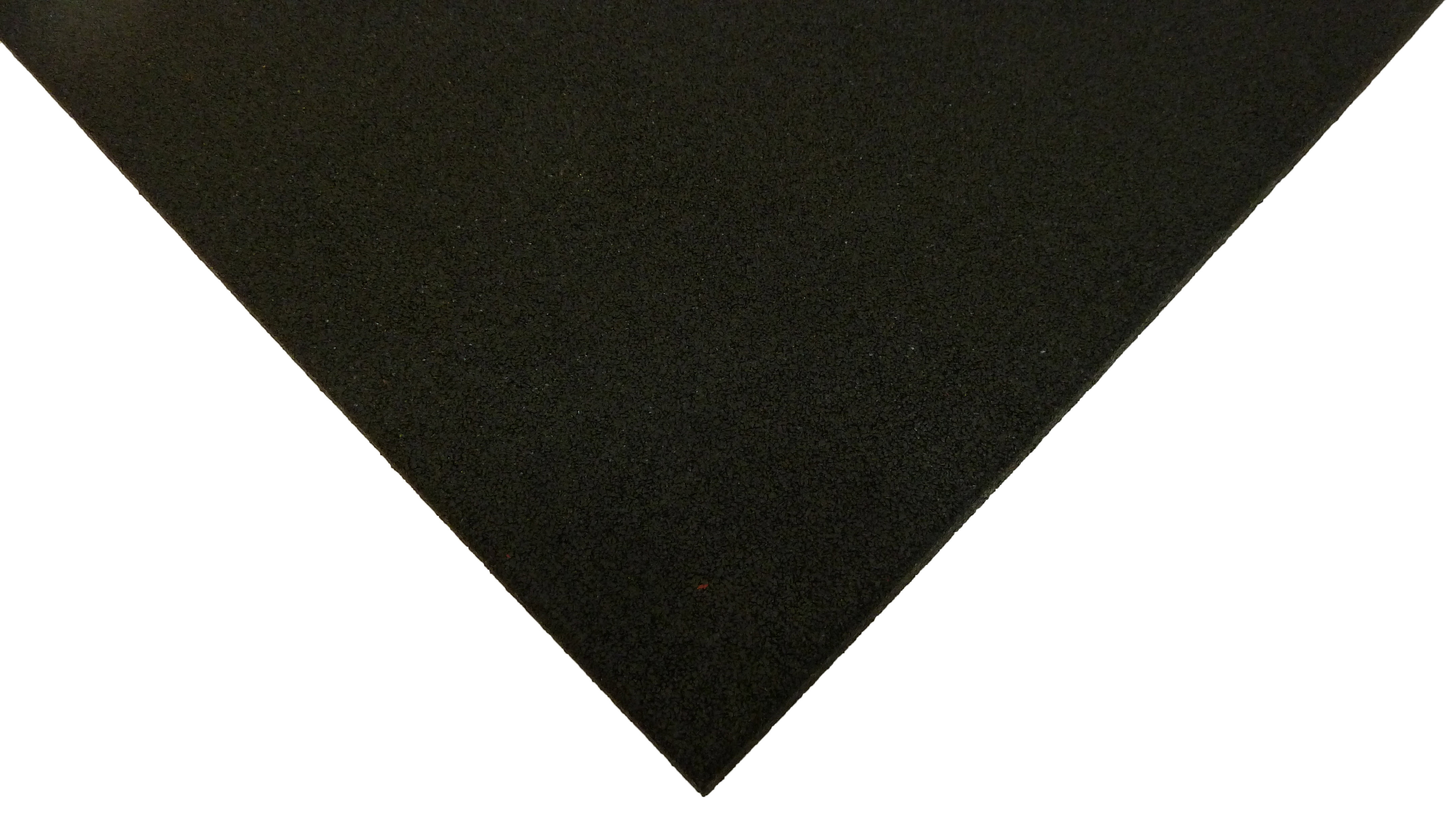 ErgoTile QUAD 500x500x25 mm gummifliser, C1- sort.