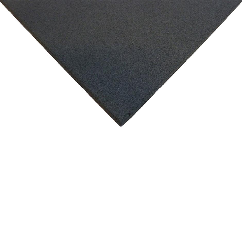 ErgoTile QUAD X 1000x1000x25 mm gummifliser, C1X-grå