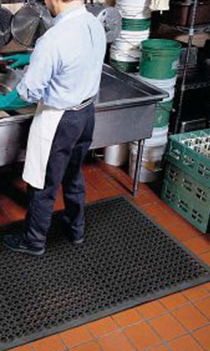 Notrax KÃ¸kkenmÃ¥tter - VÃ¥drumsmÃ¥tter - AflastningsmÃ¥tter - ArbejdsmÃ¥tter - gummimÃ¥tter