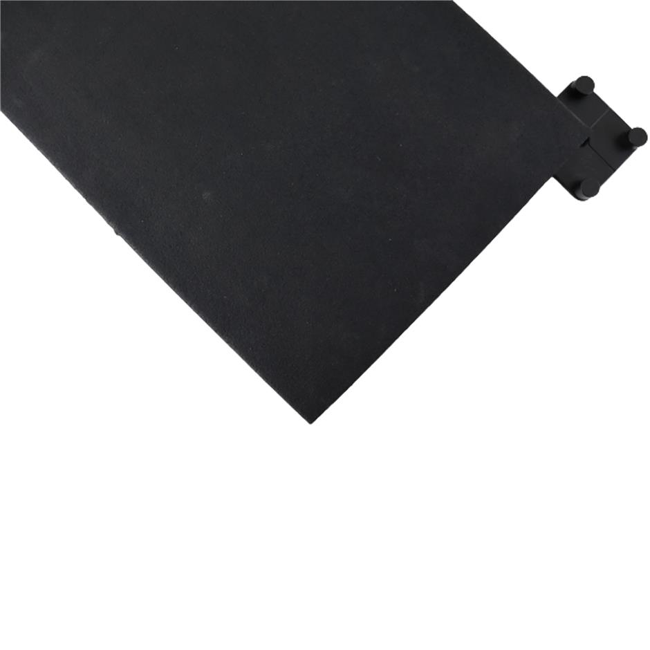 ErgoTile QUAD EasyConnect 1000x1000x30 mm gummifliser med impact bund type M, C1-sort