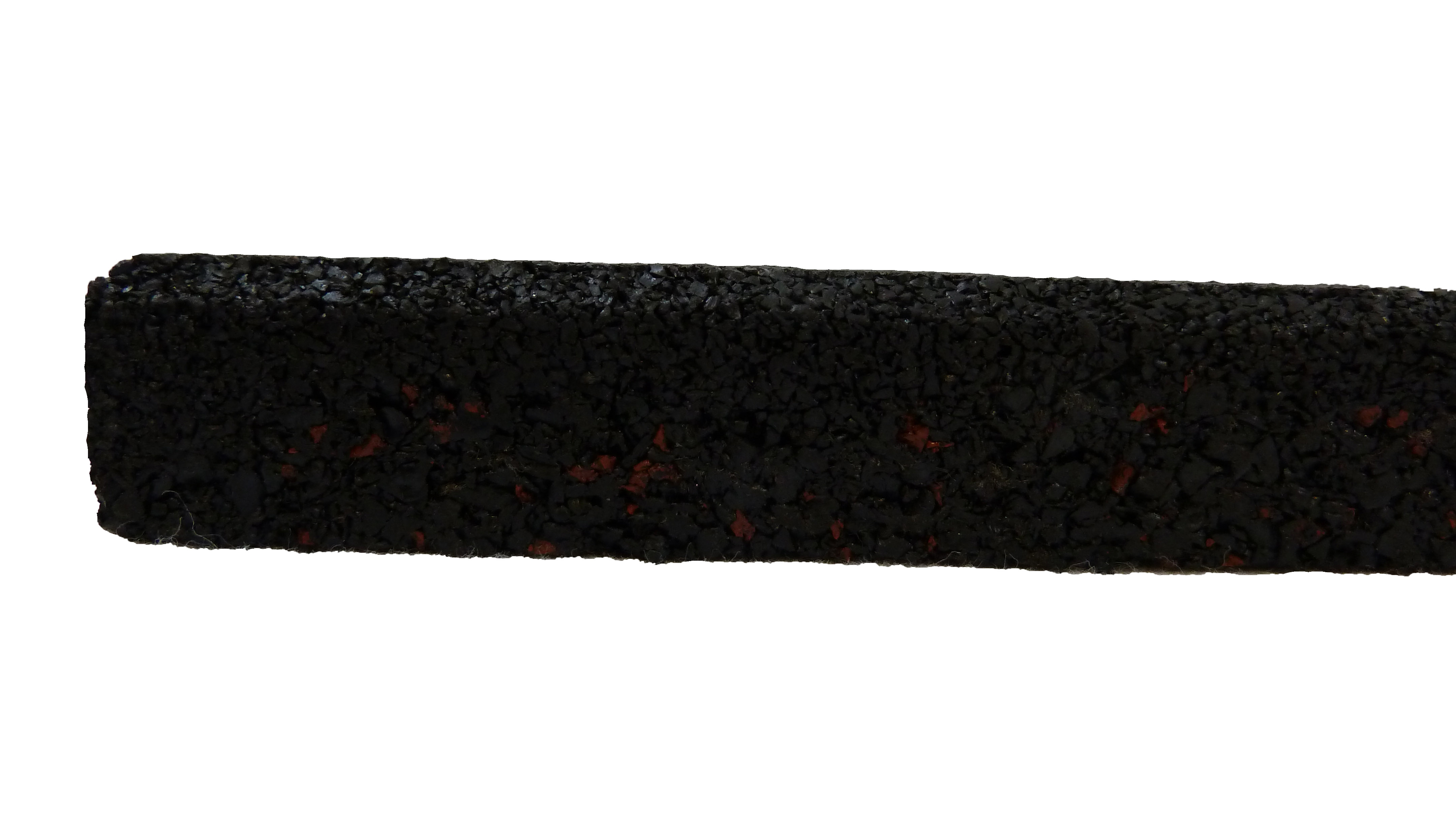 ErgoTile QUAD 500x500x15 mm gummifliser, C1 - sort. Brandklasse efl.