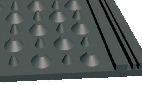 Ultimate Soft Xtra StaldmÃ¥tte - GummimÃ¥tter - rulle - skridsikker - underside