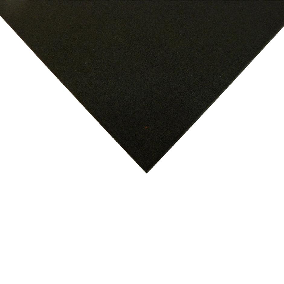 ErgoTile QUAD X 1000x1000x15 mm gummifliser, C1X-sort