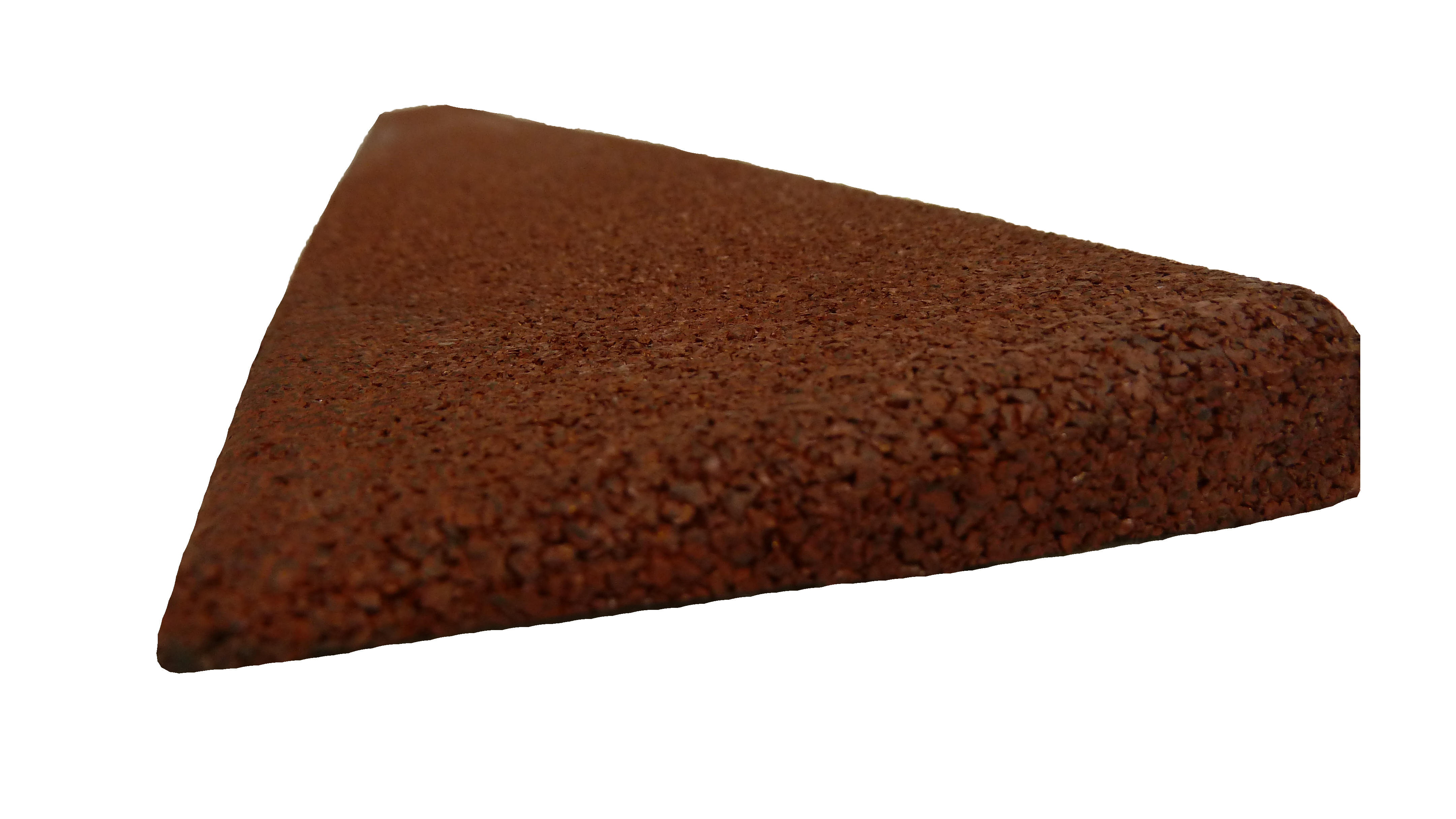 Gummirampe 15x80x1000 mm, for Quad gummifliser, Rød