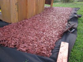 Ergosoft gummiflis, leveret i sække a 25 kg - BLÅ -