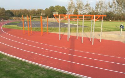 ISB – International School of Billund – 3.000 m² multisportsanlæg med Playbane & legebelægning