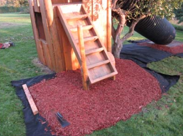 Ergosoft gummiflis, leveret i sække a 25 kg - BLÅ -