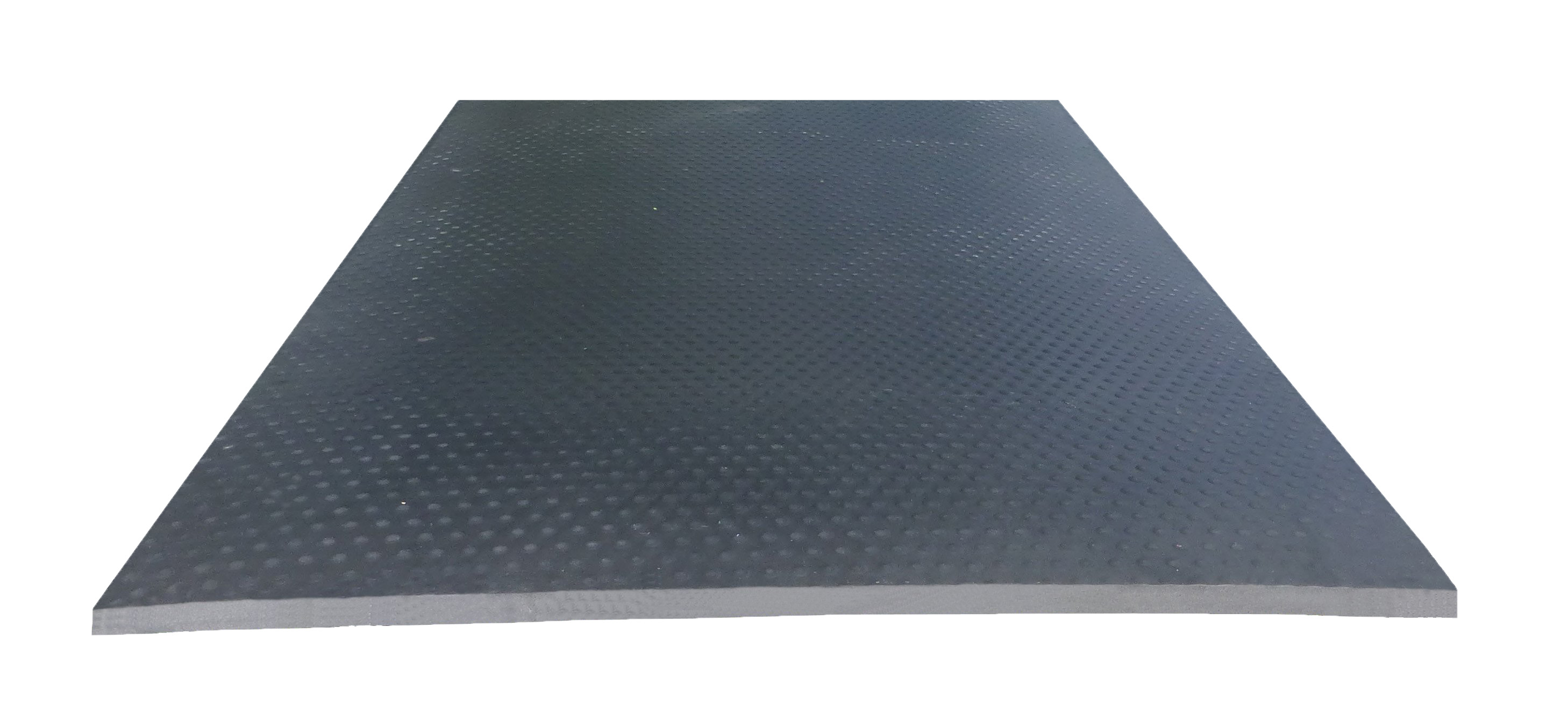 ErgoComfort 1600x900x23 mm smågrise-hulemåtte, udført i EVA, sort