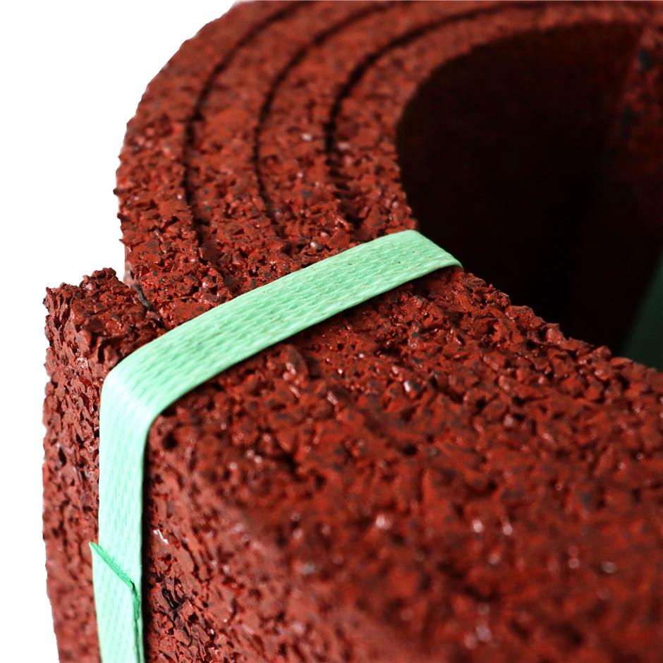 ErgoGarden Græskant 2435x125x11 mm, rød