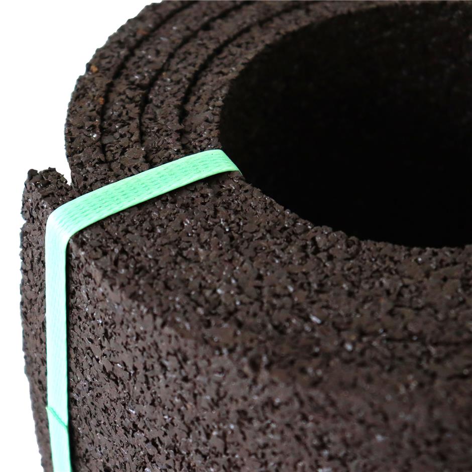 ErgoGarden Græskant 2435x125x11 mm, mørkebrun