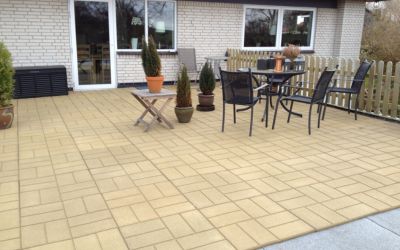 Tagterrasse, Vejle – Flot og praktisk taggulv med ErgoTile QUAD REC