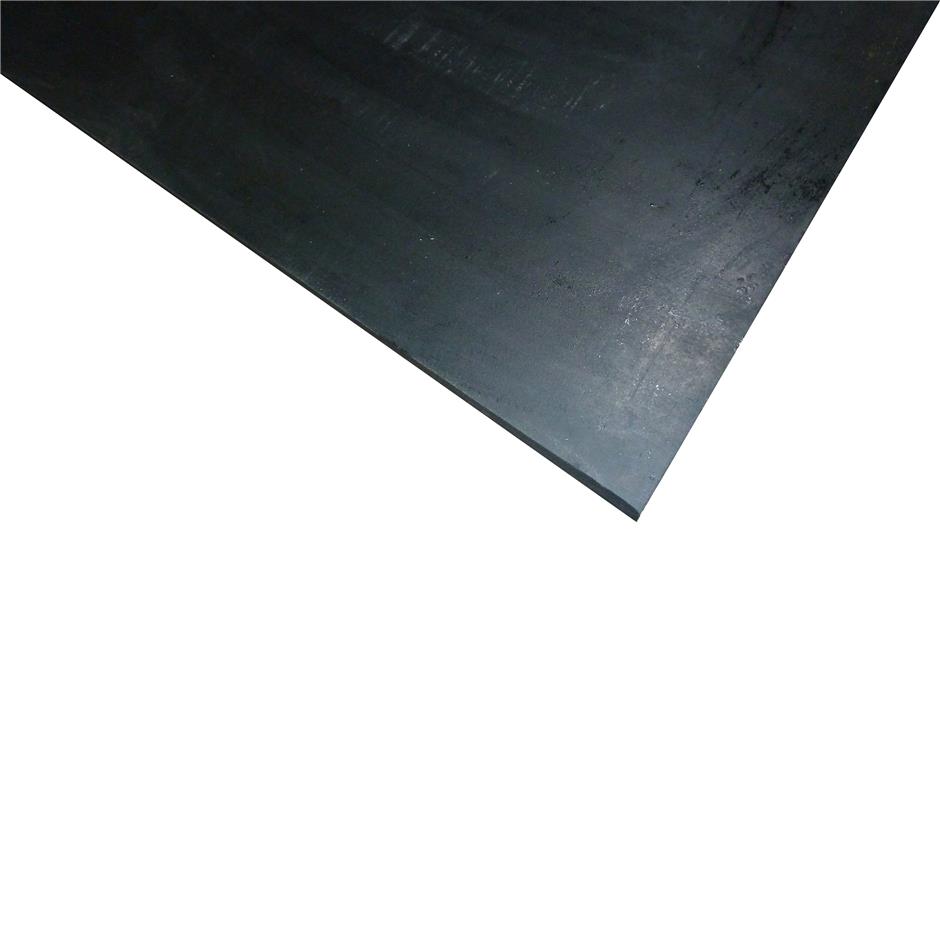 ErgoStall CF gummimåtte 1800x1200x12 mm m. glat overflade og rillet bund