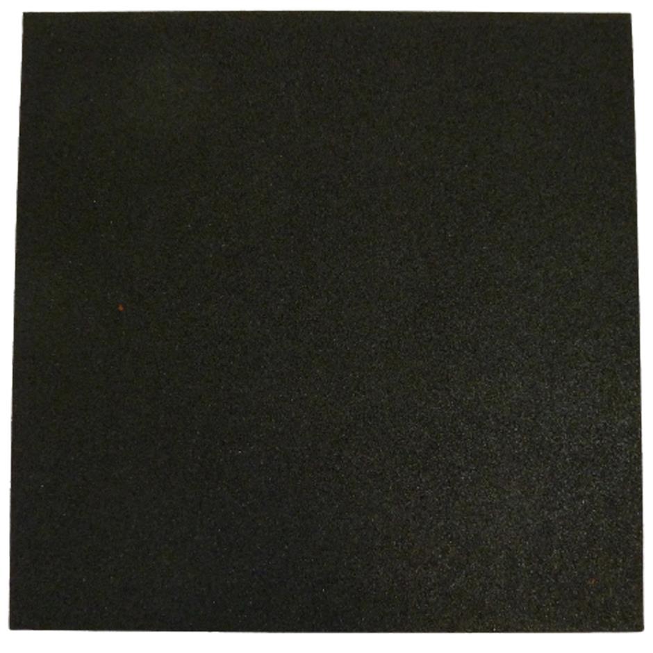 ErgoTile QUAD X 1000x1000x15 mm gummifliser, C1X-sort
